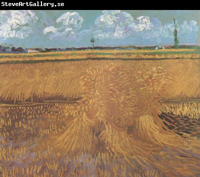 Vincent Van Gogh Wheat Field with Sheaves (nn04)
